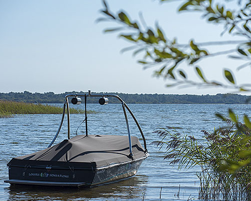 Les balades en bateau sur le lac de Biscarrosse